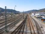 Blick auf den Bahnhof ...  Andreas Hackenjos 14.03.2007