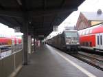 101-141 schiebt IC 2372 ...  Bj�rn Berg 18.03.2007
