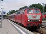 218 474 bei Ausfahrt ...  Volkmar D�ring 02.08.2003