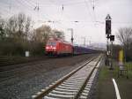 185 254-0 mit Autozug ...  Frederik Reuter 25.03.2007