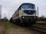 die Ei.L.T. 232er wartet auf Ausfahrt in Grimmen am 08.03.07 ... die Ei.L.T. 232er wartet auf Ausfahrt in Grimmen am 08.03.07 ...