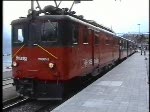 Geislinger Steige 1969: BR E 10 mit D-Zug f�hrt abw�rts ...