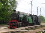 109 109 und 424 247 w�hrend einer Probefahrt in R�kospalota-�jpest ...