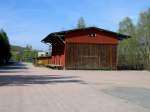 Der G�terschuppen von Auerbach ...  Kai Gl��er 22.04.2007