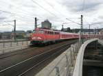 Hier 110 497-5 mit ...  Alexander Borchardt 24.06.2011