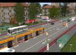 Meine Private Stra�enbahnstrecke in der Trainz-Sim 2007.. Layout ...