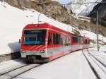 Triebfahrzeuge BDSeh 4/8 2051 - Zermatt - 04/02/2010