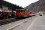 Deh 4/4 II 94 f�hrt am 17.2.10 mit 15-min�tiger Versp�tung ...
