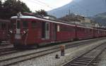 BVZ-Zug mit Zahnrad-Elektrotriebwagen ABDeh ...  Rainer Hillebrand 09.01.2011