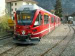 Neuester 3 teil.RhB Zweistrom-Triebzug ABe 8/12 Allegra 3501 beim Testbetrieb ...