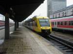 Hier HLB84251 von Brandoberndorf nach Frankfurt(Main) Hbf., bei der Einfahrt ...