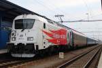 380 011 mit einem Zug im Bahnhof Breclav/Lundenburg; am 17.03.2013