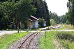 JHMD-Bahnhof Senotin am 05.August 2018.