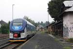 CD 844 003-4 wendet am 11.August 2018 im Bahnhof Roznov pod Radhostem vom Os 3903 aus Kromeriz auf den Os 3926 zurück nach Kromeriz.