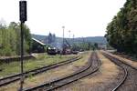 Bahnhof Moravsky Krumlov am 18.August 2018.