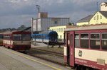 Reger Zugverkehr in Turnov. 21.05.2016 14:42 Uhr