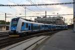 CD 641 008-8 am 18.August 2018 im Bahnhof Brno hl.n. letztes Fahrzeug des einfahrenden Os 4731 aus Letovice.