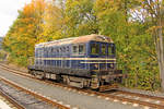 Die 720 111, die als T435.0111 schon weit über 50 Jahre alt ist und auf den schönen Spitznamen Hektor hört, bewegt sich
am 03.10.2018 im Bahnhof Tanvald. Das Äußere der Maschine könnte wohl mal wieder etwas Farbe benötigen, ansonsten ist
das schon ein sehenswertes Relikt aus vergangener Zeit.