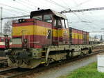 Lokomotive ČD 731 022 am 01.11. 2010 im Bahnhof Zábřeh