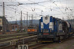 740 721-6 bei der Ausfahrt Usti nad Labem.