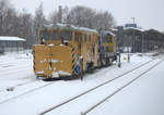 Schneepflug, abgestellt im Bahnhof Liberec.
12.01.2019 09:56 Uhr.