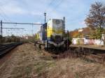 740 619-2 zu sehen am 08.11.14 in Praha-Vršovice. Foto entstand vom Bahnsteigende.