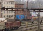CD Cargo 742 349-4 am 04.03.2014 am Depot in Cheb.