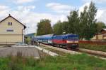 749 051 mit Os 8118 in Cerna (23.09.2011)