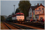 T478 1001 mit ihrem Sonderzug von Velká nad Veličkou nach Brno hl.