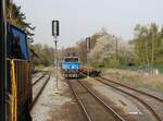 753 769-9 mit der Übergabe war am 01.05.23 is Stochov zu sehen.