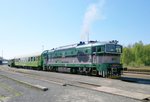 KDS 753 197-3 mit Sonderzug aus Hbf.