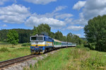 754 057 mit einem Os am 07.08.2016 bei Hurka. 