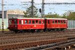 CSD M131.1448 (CD 801 615-6) fährt am 11.Mai 2019 mit dem Os 24527 von Lednice in den Bahnhof Breclav ein.