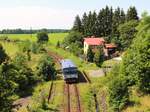 810 425-9 fuhr am 01.08.17 von Aš nach Cheb.