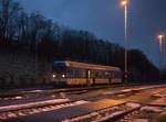 843 006-8 in Bakov nad Jizerou, als erster TW eingefahren, wenige Minuten später werden noch 3 weitere TW einfahren, Bakov nad Jizerou ist ein Umsteigeknotenpunkt.