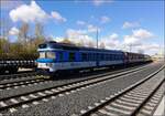 ČD 854 223-5 am 2.4.2024 in HBf Kladno