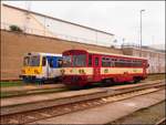 CD 810 032-3 und 810 368-1 im Bf. Tachov am 7.4.3017.