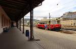 M152 0604 zu sehen am 07.07.18 in Ústí nad Labem-Střekov. Er fuhr als Pendel zwischen
Ústí nad Labem-Střekov und Zubrnice. 