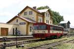 810059 setzt am 29.6.2007 im Bahnhof Litomysl um.