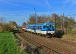 842 029 als Os 7550 am 19.04.2015 in Janovice nad Uhlavou.