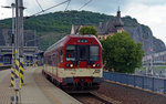 843 005 erreichte am 14.06.16 als R 1168 von Liberec kommend Usti nad Labem.