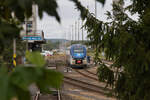 844 024 als Os 17106 nach Johanngeorgenstadt am 30.09.2023 in Karlovy Vary dolni n.