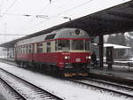 854 021-3 zu sehen am 23.01.16 in Praha-Vršovice.