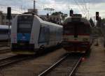 Währendessen 440 008-1 gerade ausfährt, läuft 854 202-9 in Hradec Kralove ein.
26.09.2015 13:18 Uhr.