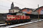 111 032 in Praha hl.n. am 17.02.2013