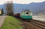 123 014-3 zu sehen am 27.02.16 in Ústí nad Labem-Střekov.