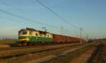 130 007 with Polish Gags-wagons by Pardubice-Opocinek.
