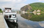 130 016-9 zu sehen mit der PORTA BOHEMICA am 26.05.16 in Ústí nad Labem-Střekov.