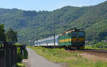 163 078 führte den R 792 nach Usti nad Labem zapad am 14.06.19 durch Strekov.