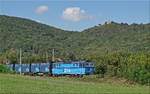 163 241 der CD Cargo am 22.08.2019 im Elbtal bei Cirkvice auf dem Weg nach Usti nad Labem. Aufgenommen am 22.08.2019. 